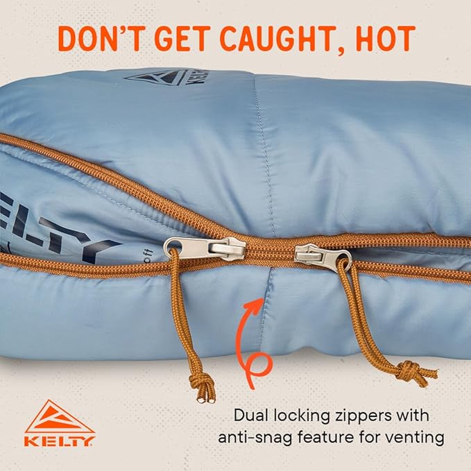 Kelty Sleeping-Bags Kelty Mistral Synthetic Camping Sleeping Bag