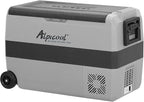 Alpicool T50 Dual Temperature Control 12 Volt Refrigerator 53 Quart Portable Car Fridge Freezer (-4°F~68°F) for Truck, RV, Boat, Camping and Travel