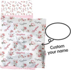 Personalized Toddler Nap Mat for Preschool, Custom Name Kids Sleeping Bag for Daycare, Kindergarten Roll Up Sleeping Mat with Removable Pillow and Soft Blanket, Fun Themes for Boys & Girls