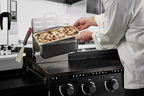Chef Master Steam Pan Insert for Griddle Shelf Set – Fits 1/3, 1/6 & 1/9 Steam Pans - Keeps Your Ingredients in One Place - Grill Accessories For Restaurants, Diners & Food Trucks - Fits 90260