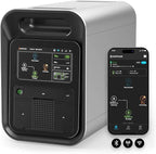 Enphase IQ PowerPack 1500 Portable Power Station, 1500 W LFP Battery, 75-Min Fast AC Recharge, UL-Certified Solar Generator for Home Backup, Camping, RV, Emergency, 4G, Wi-Fi, Power Outage Essentials