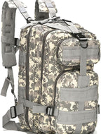 20L First Aid Backpack Trauma First Aid Kit, First Responder Trauma Bag Waterproof Multi-Pocket for Hiking Travel Field Trips Camping(ACU Camouflage)