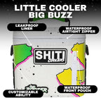 SHITI Coolers Cooler for Camping, Travel, Beach, Soft Lunch Box for Food, Drinks & Ice, Portable, Waterproof 24 Hr Insulated Bag with Shoulder Straps, Customizable