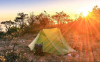 3F UL Gear Lanshan PRO Lanshan Ultralight Tent Ultralight Tent 3-Season Backpacking Tent for 1-Person or 2-Person Camping, Climbing, Hiking, Trekking, Kayaking (for 2 Person, Gray- 4 Season)