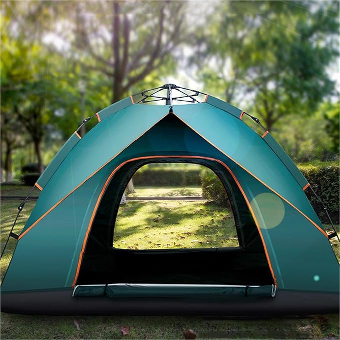 4 Person Camping Tent, Instant Pop Up Dome Family Camping Tent,for Camping, Backpacking, Hiking, Backyard, Festivals