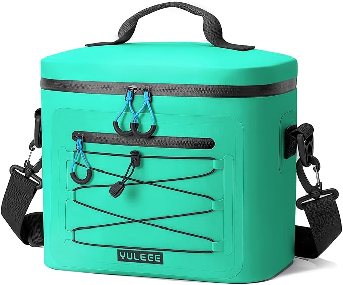 Cooler Bag, 7/16/30 Can Soft Sided Small Portable Insulated Cooling Pack, Everyday Lunch Cooler, Leakproof Ice Chest for Beach, Camping, Travel, Picnic
