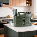 Portable 5 Gallon Water Jug with Touch Control Pump, Type-C Rechargeable & Leak-Proof Spigot - Emergency Water Storage for Home, Power Outages, Camping, and Outdoor Use (BPA-Free, Upgraded)