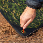 Arcturus XL Survival Tarp - Insulated Reflective Thermal Camping Tarp - 8.5' x 12' (Woodland Camo)