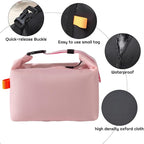 YUDANSI Fashion Lunch Bags for Men Women- Reusable Insulated Leakproof Lunch Box Tote Bag, Cool Bags for Adults,Thermal Cooler Bag for Work Picnic Travel -8L (Pink)