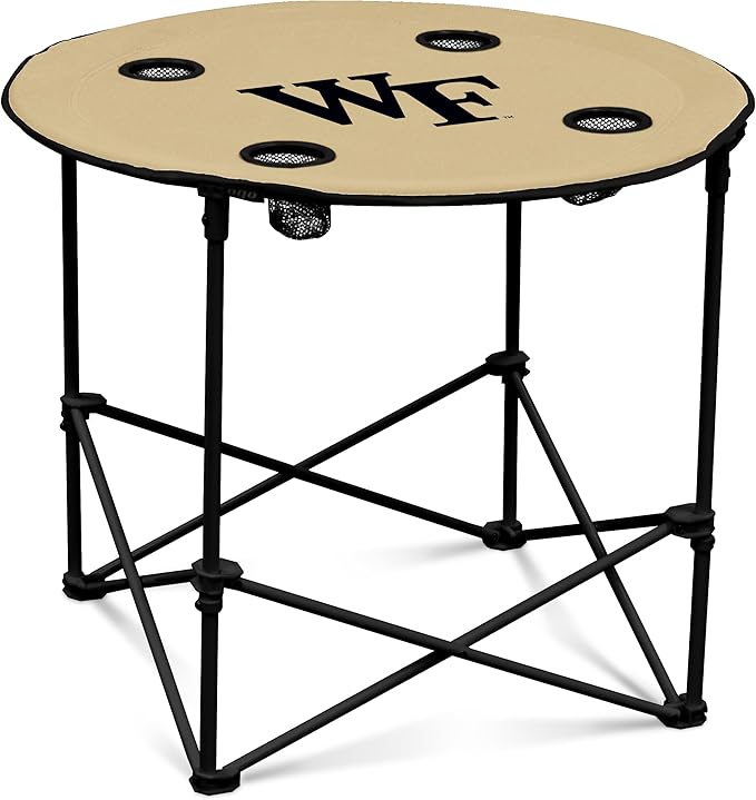Logo Brands Officially Licensed NCAA Unisex Round Table, One Size, Team Color