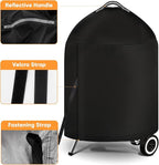 iCOVER Grill Cover for Weber 22 Inch Charcoal Kettle- Heavy Duty Waterproof BBQ Cover for Weber Char-Broil 22 Inch Charcoal Kettle Grills