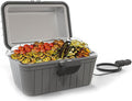 Gideon Heated Electric Lunch Box 12-Volt Portable Stove For Car, Truck, Camping, Etc. - Enjoy Hot Delicious Meals