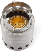 Solo Stove Solo Alcohol Burner - Efficient Spirit Burner Cooktop with Flame Regulator | Camp Stove with Fuel Storage Rubber Gasket