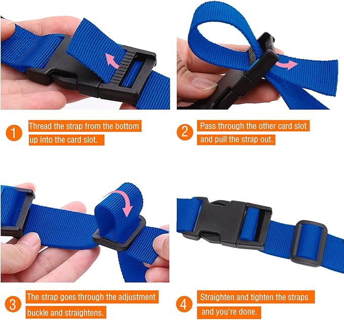 Premium Utility Straps with Quick Release Buckle Adjustable Short Nylon Tie Down Straps for Backpack Tactical Lashings Camping Gear Sleeping Bag Mattress Conveyor Belt Luggage