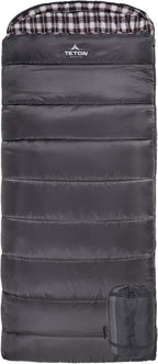 Teton Celsius XXL Sleeping Bag, Cold Weather Sleeping Bags for Adults and Kids, Camping Made Easy and Warm. Compression Sack Included, 35F, 25F, 0F, 20F Degree