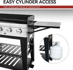 Royal Gourmet Event 8-Burner BBQ Propane Gas Grill with Cover, Picnic or Camping Outdoor