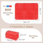 Folding Foam Mat, Mini Portable Lightweight Mini Waterproof Folding Mat Fit for Backpacking Hiking Camping Kneeling Outdoor Activities