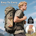 Retro Vintage Map Camping Hammock Hanging Hammock for Camping Travel Accessories