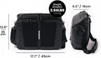 NANUK N-PVD 15L Camera Messenger Bag for Photographers – Lightweight & Hightly Water Resistant – Hardshell Design Fits 1 Camera Body, 2 Lenses, Drone, Tripod, 16″ Laptop, & More