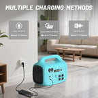 Solar Generator 1000W PB-1000 Portable Power Station with 200W Solar Panel Included, 1024Wh LiFePO4 Battery with 120V AC Outlet for RV Camping Outdoor Home Emergency Backup, Fast Charging