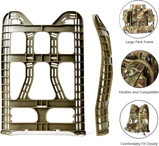 MT Military MOLLE 2 Large Rucksack with Frame, Army Tactical Backpack
