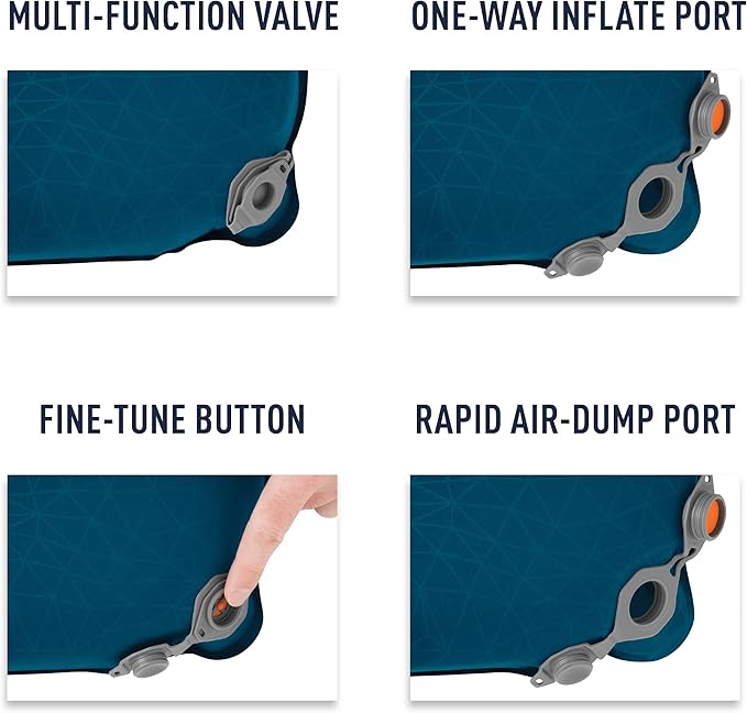 Sea to Summit Comfort Deluxe Self-Inflating Foam Camping Mattress, Large (v1)