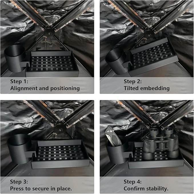 Storage Racks for Hub-Type Hunting Blinds, Ground Tent Storage, Hunting Equipment, and Outdoor Storage Accessories.