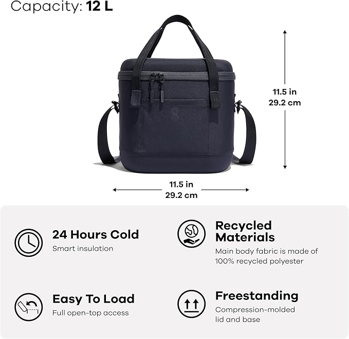Hydro Flask Cooler Bag - Insulated Portable Soft Cooler - 12 L Capacity in Cascade and SURF