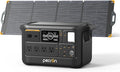 PECRON F1000LFP Portable Power Station with 200W Solar Panel, 1500W, 1004Wh LiFePO4 Battery Solar Generator, UPS, Fast Charging, Perfect Power Backup for Camping, Home Use, RV