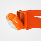 BioLite Range 500 Waterproof, Fast-Charging Rechargeable Headlamp, Spark Red, 500 Lumens, USB-C Charging, 100m Beam, 200 Hour runtime