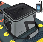 Cooler Bag, Large 5-Layer Leakproof Insulated Cooler with Bottle Opener, Removable Inner Liner Cooler Bag for Travel, Camping, Picnic, Paddle Board