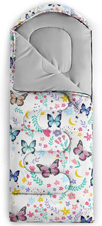 QOOMO Camping Sleeping Bags,3 Season Warm & Cool Weather,Lightweight,Waterproof Sleeping Bags for Adults & Kids,Traveling,and Outdoors,Camping Gear Equipment