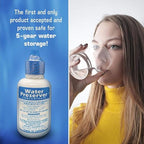 Water Preserver for 55 Gallon Water Tank - Purifies Water for Drinking for 5 Years - Ideal for Emergency Water Storage or Rain Collection - Survival Kit, Earthquake, Hurricane, Emergency Water-5 Pack