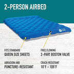 Sierra Designs Queen & Single Camping Air Bed Mattress for Car Camping, Trave, and Camp (Pump Included)
