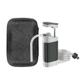Portable Water Filter Pump,Camping Water Filter High-Volume Portable Purification Filter for Backpacking, Hiking, Emergency Preparedness,Camping