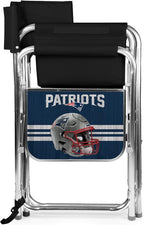 Picnic TIME NFL Unisex-Adult NFL Sports Chair with Side Table, Beach Chair, Camp Chair for Adults