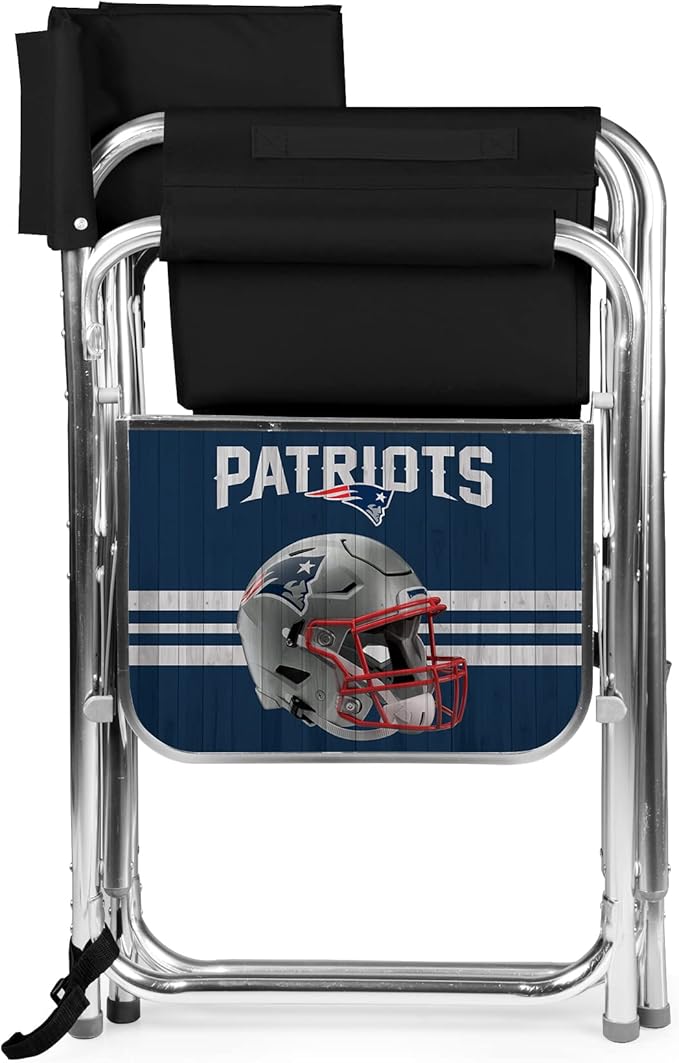 Picnic TIME NFL Unisex-Adult NFL Sports Chair with Side Table, Beach Chair, Camp Chair for Adults
