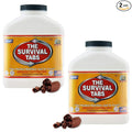 Sports & outdoor emergency preparedness food tablets 30 days supply none-GMO gluten-free 25 years shelf life (2 bottles/Chocolate)