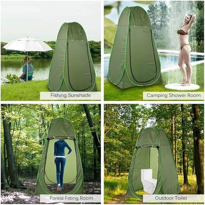 Camping Tent,Shower Tent, Portable Privacy Shower Tent Beach Fishing Shower Outdoor Changing Room Dressing Tent with Carrying Bag