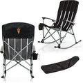 Picnic TIME NCAA Unisex-Adult NCAA Outdoor Rocking Camp Chair, XL Heavy Duty Camping Chair for Adults