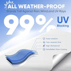 Sekey 10x10 Pop Up Canopy with One Push Setup-Easy Up Canopy with 99% UV Blocking - Instant Outdoor Sun Shade for Events, Parties, Camping- Commercial Gazebo with Weight Bags,Wind Proof&Waterproof