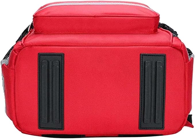 Portable First Aid Kit, Medical Emergency Survival Bag, First Responder Trauma Backpack, for Home Health Camping Field Trips(Blue)