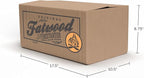 Fatwood Fire Starter Sticks 25lb Box - Indoor or Outdoor 100% All Natural Pine Fire Starters for Campfires, Fireplace, Firepit, Wood Stove, or BBQ Grill - Kindling Wood Firewood Lighter by Pure Garden