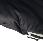 Thermotuff Wearable Sleeping Bag with Dual Hoodie, Zippered Arm Holes, Pockets & Adjustable Drawstring - Ideal for Camping, Cold Weather Hiking, and Stadium Sak Blanket