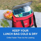 Ice Packs for Lunch Box, 4PCS Reusable Small & Thin Cold Packs, Flexible Soft Gel Freezer Packs for Lunch Bags & Coolers, BPA-Free Leakproof Ice Pack Set for Food