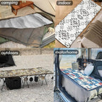 Heated Sleeping Bag pad, 3 Adjustable Temperature Levels, Operated by 5V/2A USB Power Supply (Bohemia, 76" x 24")
