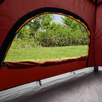 unp 6 Person 4 Season Dome Tent, Easy to Set Up for Camping & Hiking, Lightweight & Portable, Green