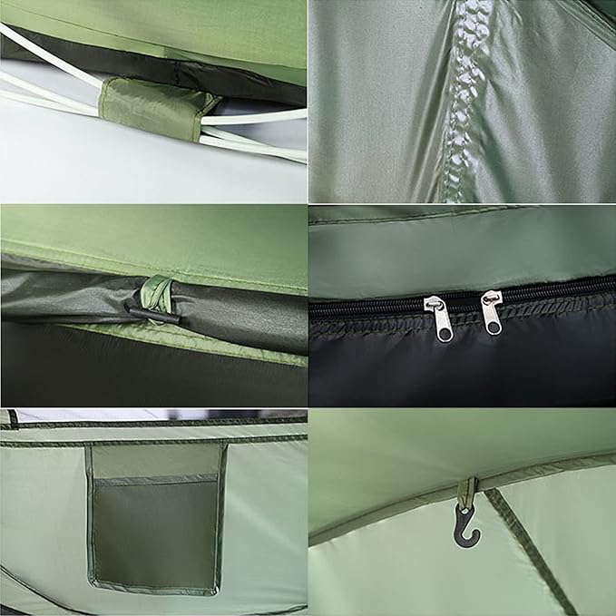 Instant Lightweight Camping Tent Pop Up, Outdoor Easy Set Up Automatic Family Travel Tents, Portable Backpacking Ultralight Waterproof Windproof Sun Shelter Tent