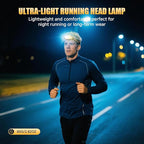 Rechargeable LED Headlamp 6 Pack, High Lumen Super Bright Head Lamp with Red Light, Motion Sensor, 5 Modes, 90° Adjustable, Waterproof Lightweight Headlamps for Adult Running, Camping, Fishing