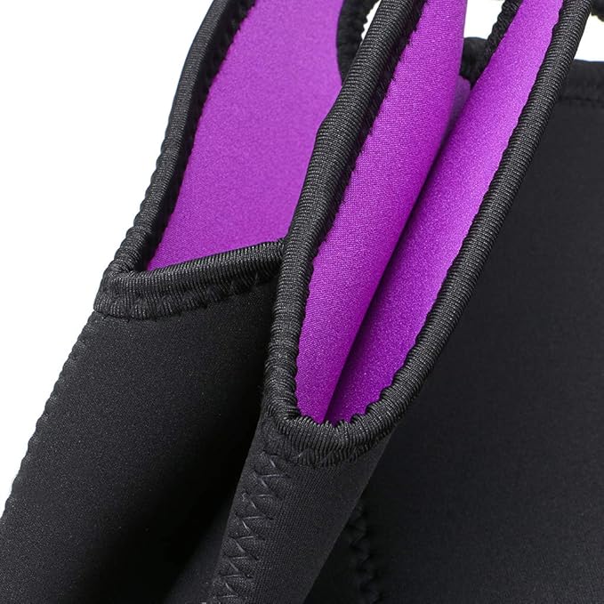 Hipiwe 6 Pack Beer Cooler Tote Bag, Extra Thick Neoprene Beer Bottle/Can/Beverage Carrier, Insulated Feeding Bottles Tote Sleeve